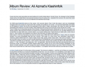 Klashinfolk Review